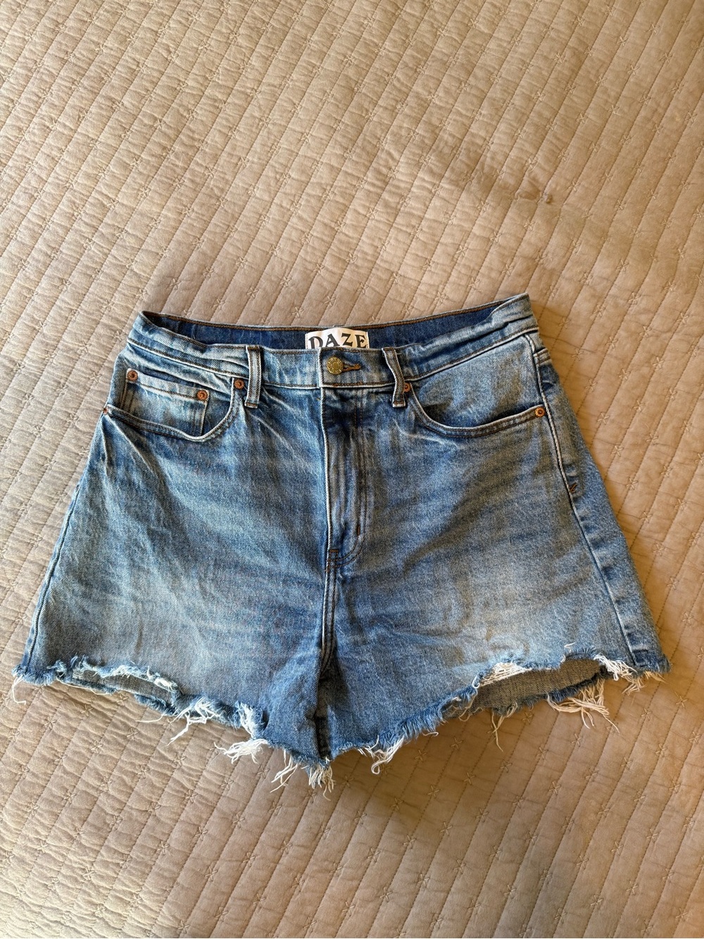 Daze the Knockout high rise women’s denim shorts